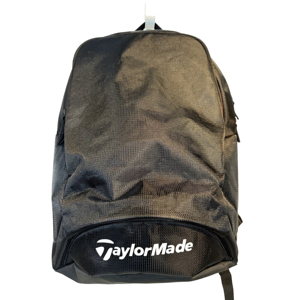 TaylorMade Backpack Black‎ Golf Caddy Carry On Computer Travel Bag TM 3.0